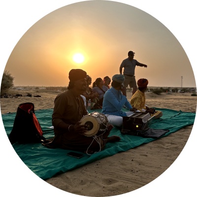 cultural performance in Jaisalmer